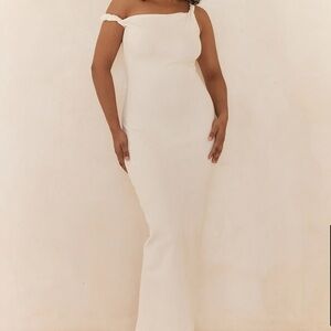 RARE Johansen Official Long Poppy Twist Dress